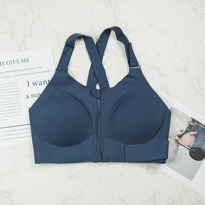 Athena Front Zipper Sports Bra