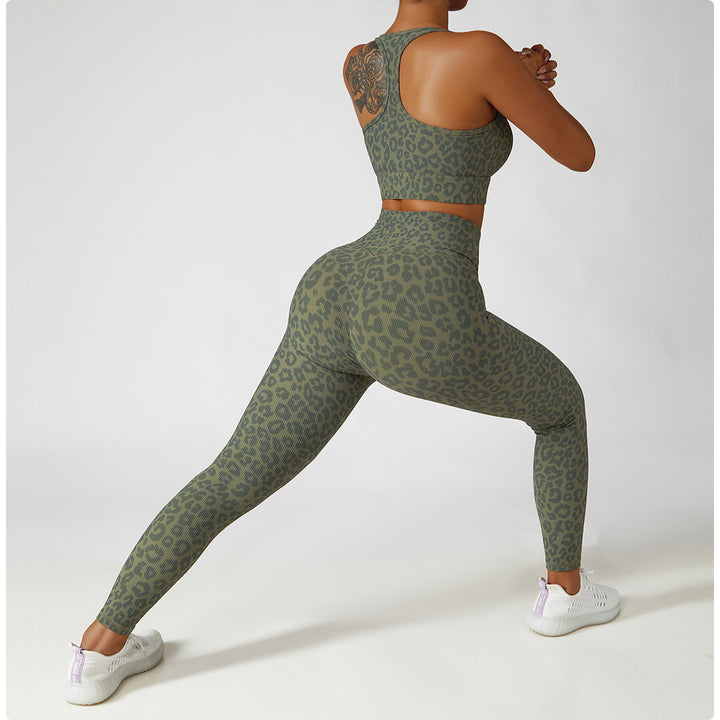 Aspen Leopard Print High Waist Leggings