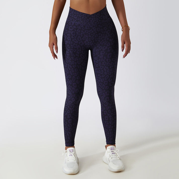 Aspen Leopard Print High Waist Leggings