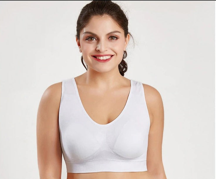 Serenity Seamless Breathable Wireless Bra| S-6XL