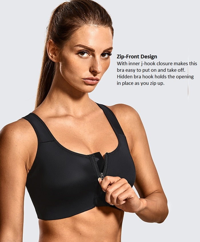 Jog Front Zip High Impact Sports