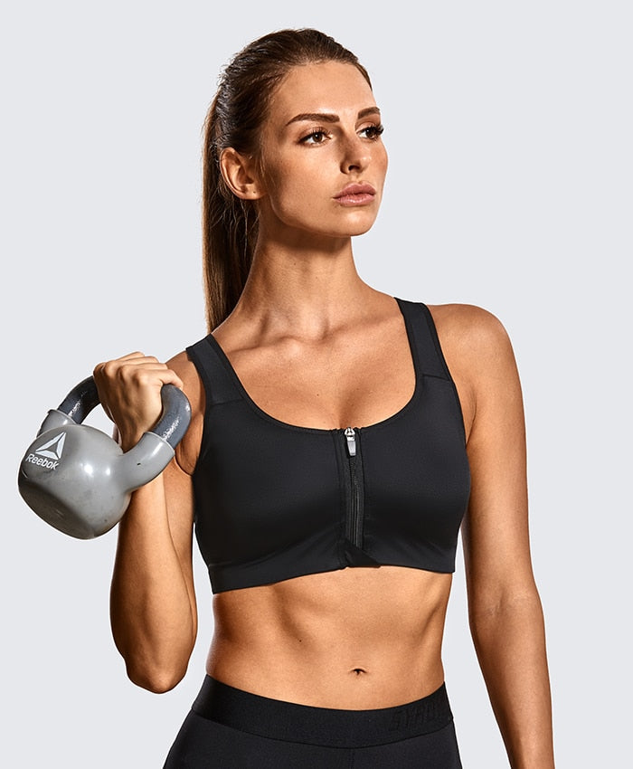 Jog Front Zip High Impact Sports