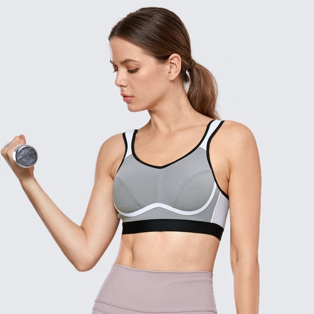 Power® High Impact Moisture-wicking Wire Free Sports Bra