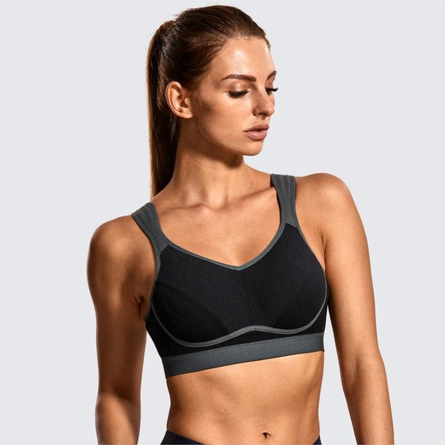 Power® High Impact Moisture-wicking Wire Free Sports Bra