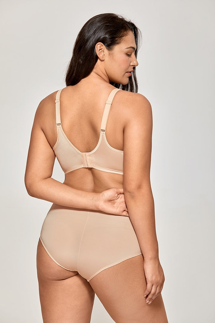 Soleil Seamless Underwire Minimizer Bra