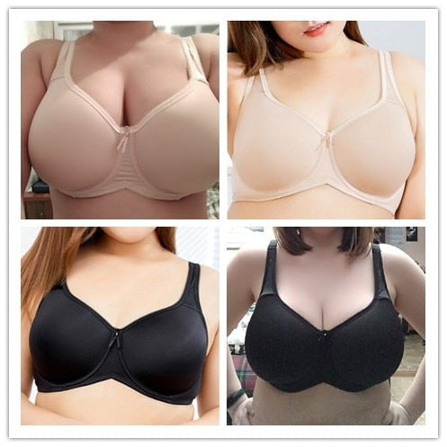 Soleil Seamless Underwire Minimizer Bra