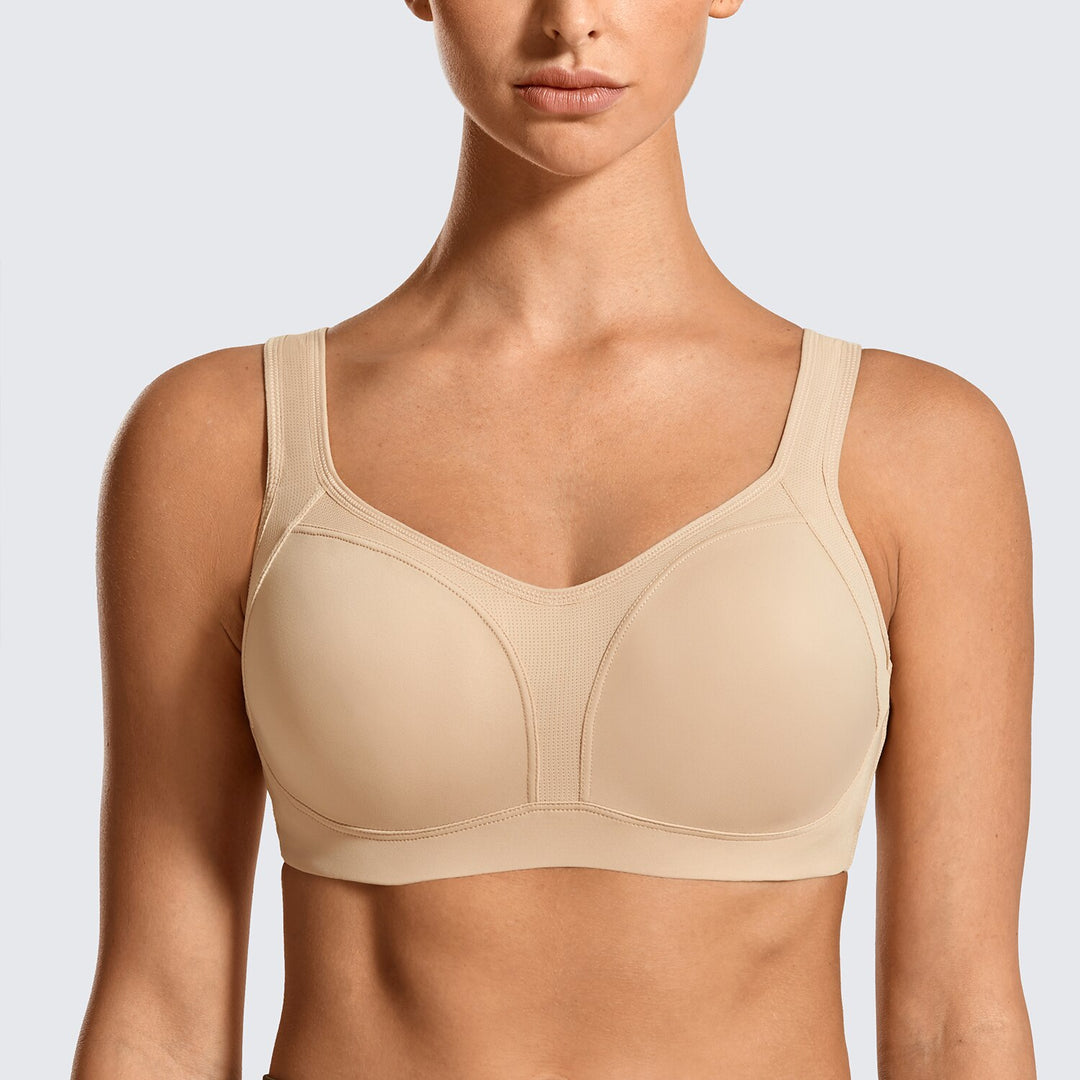 Elsa High Impact Contour Padded Underwire Sports Bra||