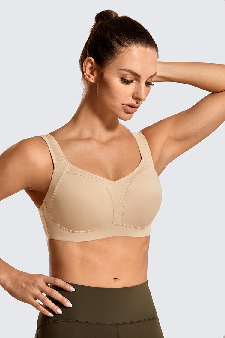 Elsa High Impact Contour Padded Underwire Sports Bra||