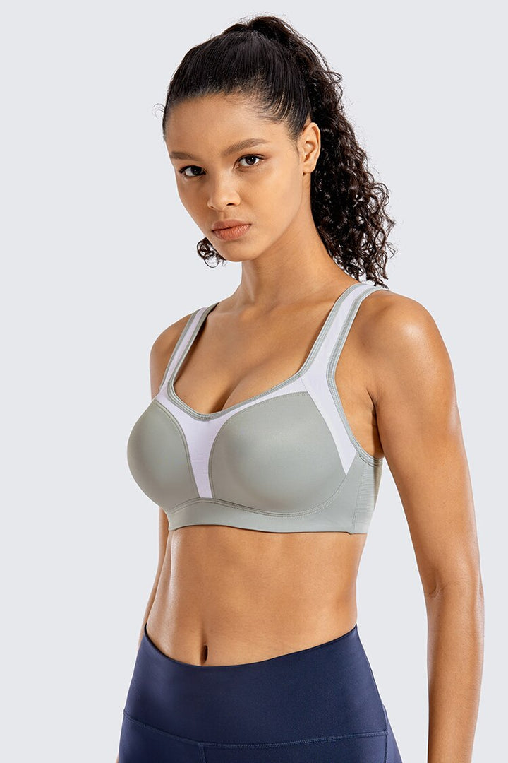 Elsa High Impact Contour Padded Underwire Sports Bra||