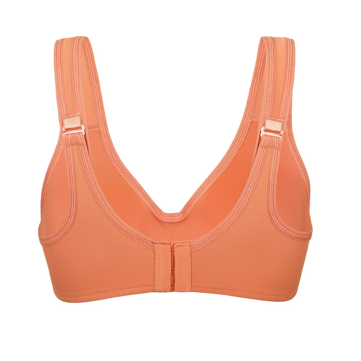 Zariyah High Impact Underwire Sports Bra |C-G Cup |Tawny Birch - Lotus Root Grey