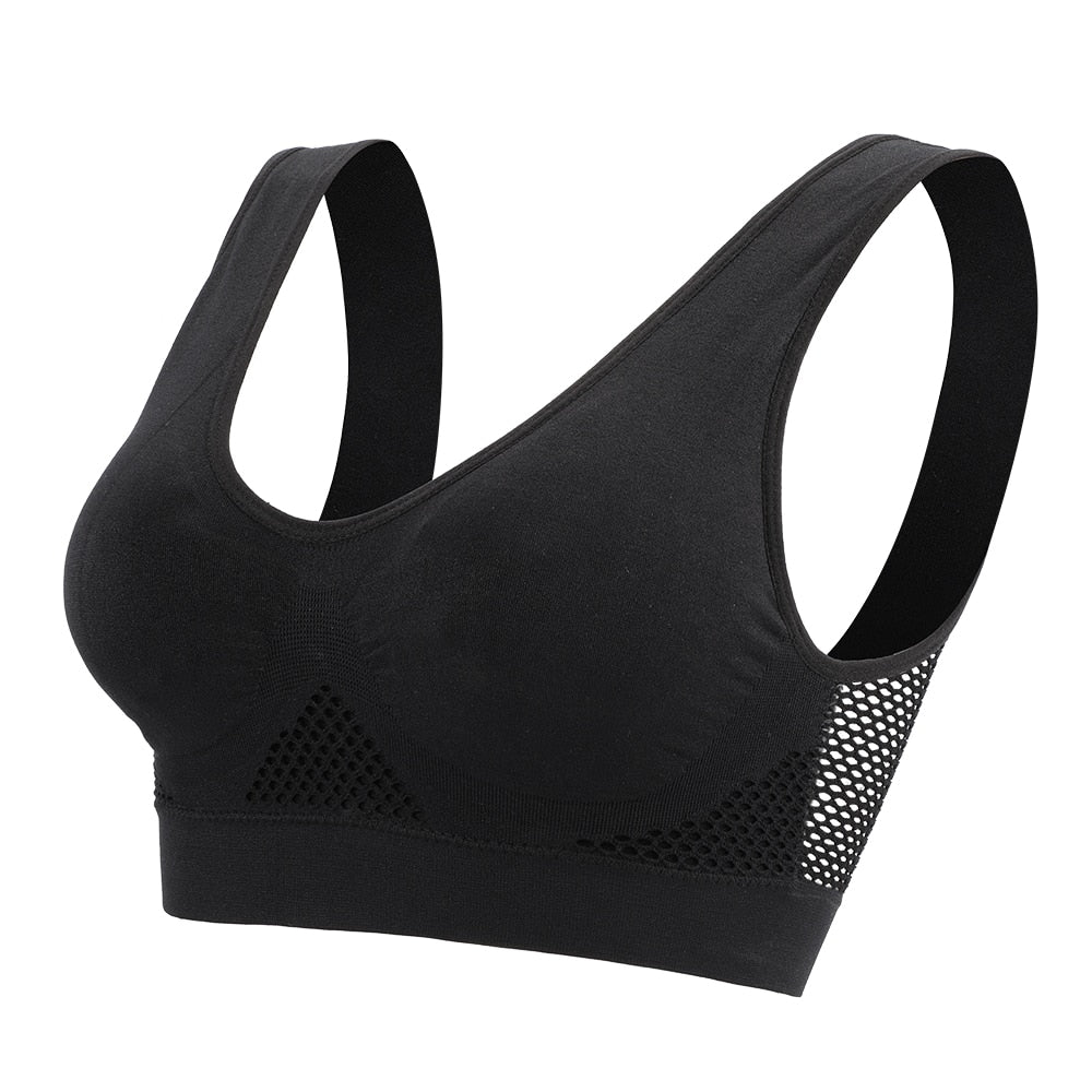 Serenity Seamless Breathable Wireless Bra| S-6XL