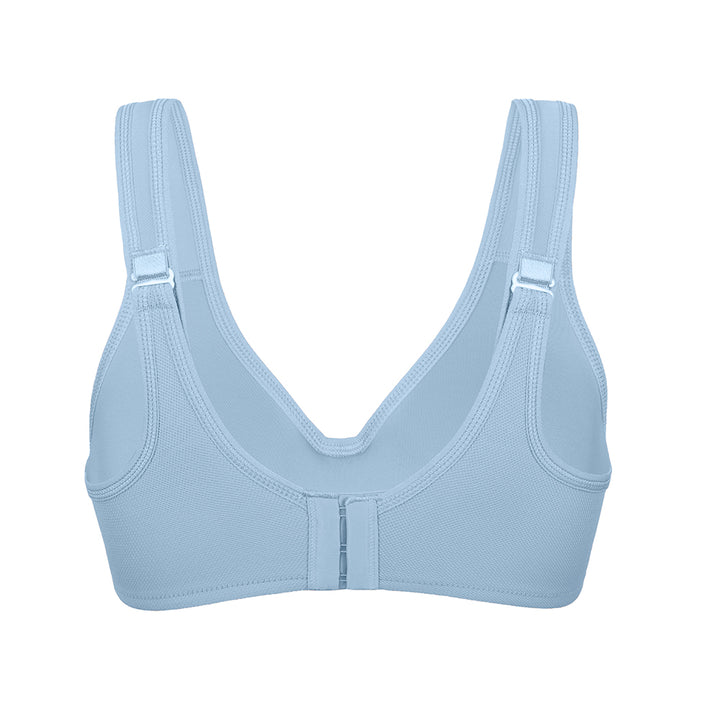 Keyla High Impact Double-layer Outer Underwire Sports Bra| C-G Cup| Aqua - Lotus