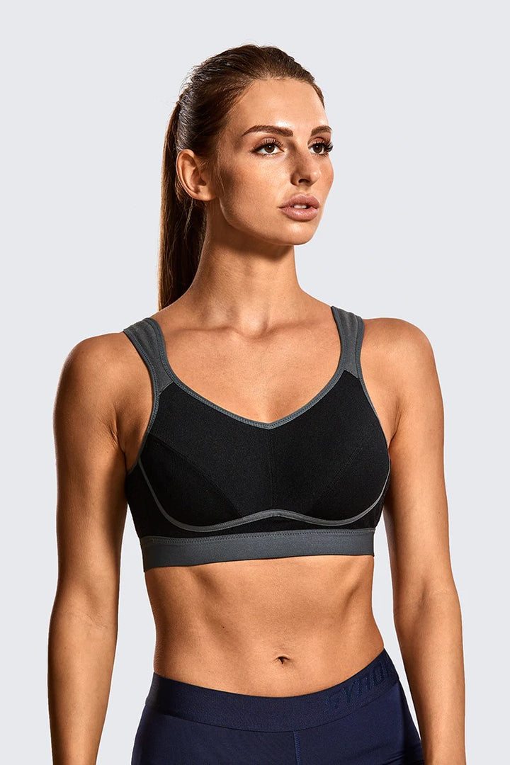 Power® High Impact Moisture-wicking Wire Free Sports Bra